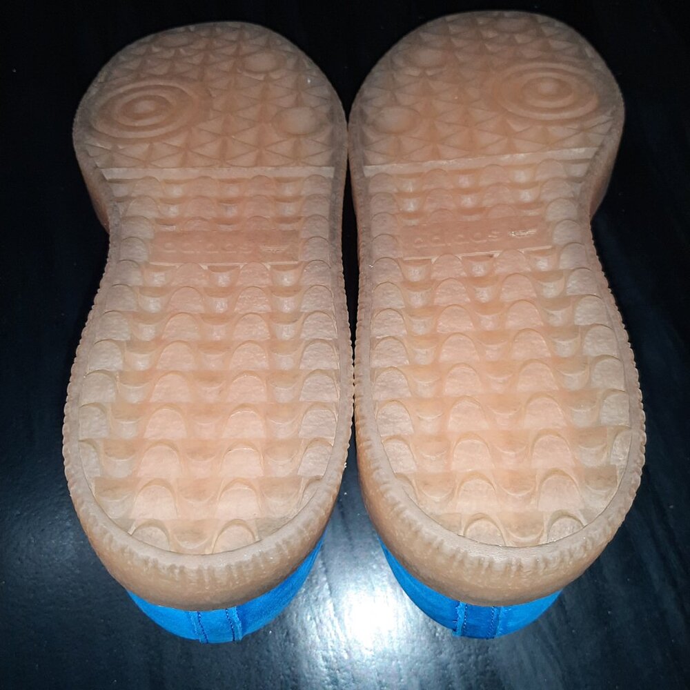 Adidas Womens Samba Sambae JI2743 Blue White Gum Casual Sneakers Size 8.5 - Picture 7 of 16